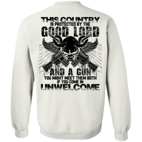 A black t-shirt with the shopify logo