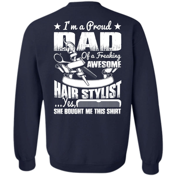 Awesome Hair Stylist T Shirt, I Love Hair Stylist Sweatshirt
