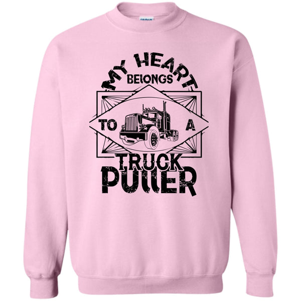 Coolest Trucker Ever T Shirt, My Heart Belongs Sweatshirt