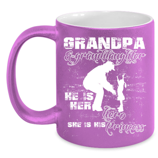 Grandpa And Granddaughter Coffee Mug, My Granddaughter Coffee Cup