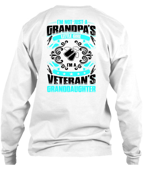 Grandpa's Little Girl T Shirt, I Love Veteran T Shirt