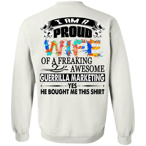 A black t-shirt with the shopify logo