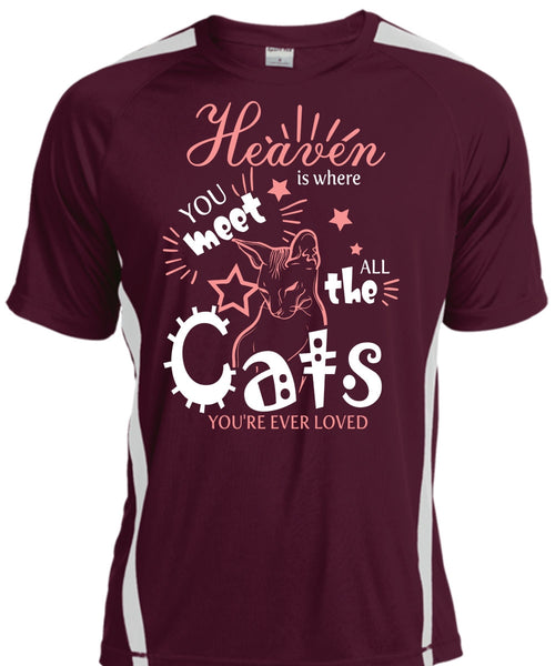 Heaven Is Where You Meet All The Cats T Shirt, You're Ever Loved T Shirt, Cool Shirt