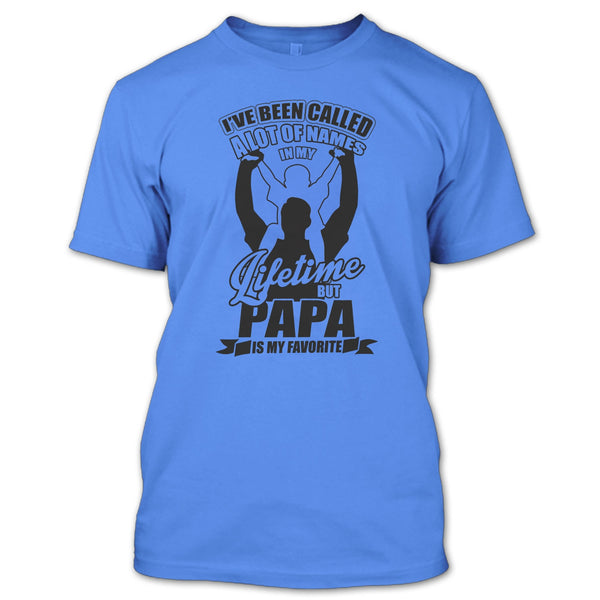 Papa Is My Favorite Name T Shirt, Father's Day Gift T Shirt