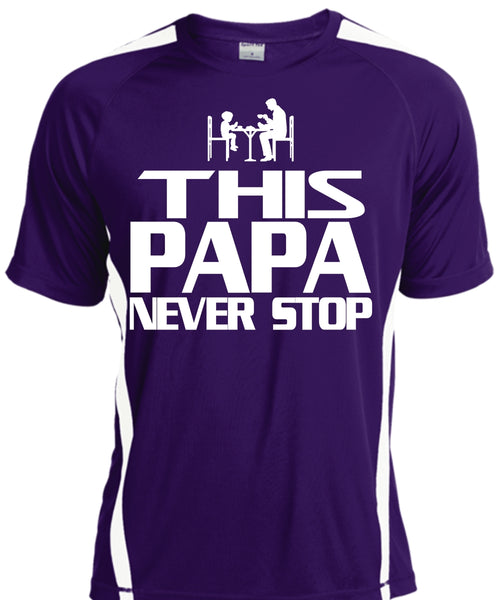 This Papa Never Stop T Shirt, Father's Day T Shirt, Being A Papa T Shirt