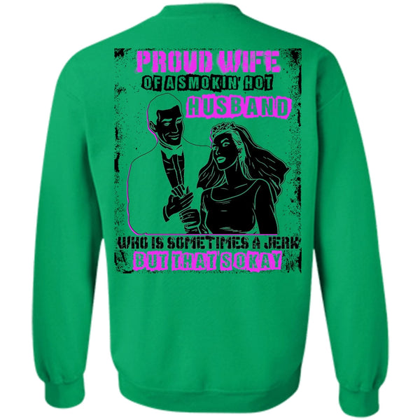 I Love Husband T Shirt, Proud Wife Sweatshirt