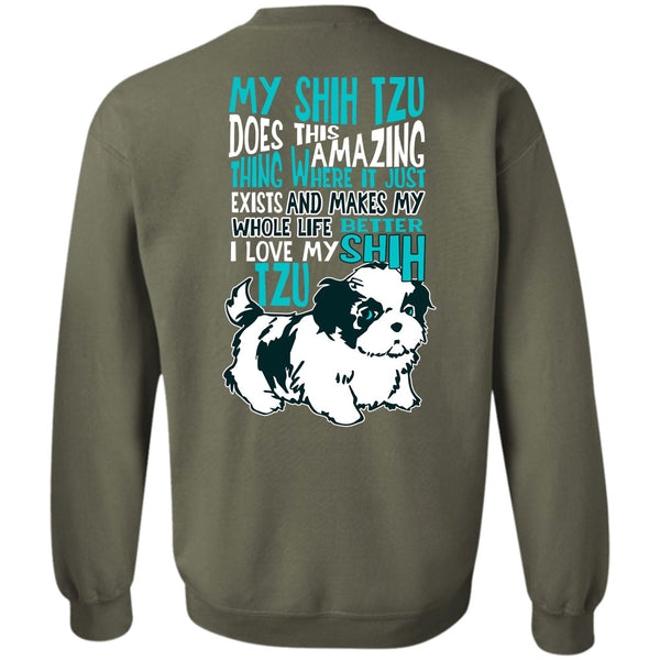 I Love My Shih Tzu T Shirt, My Dog Sweatshirt