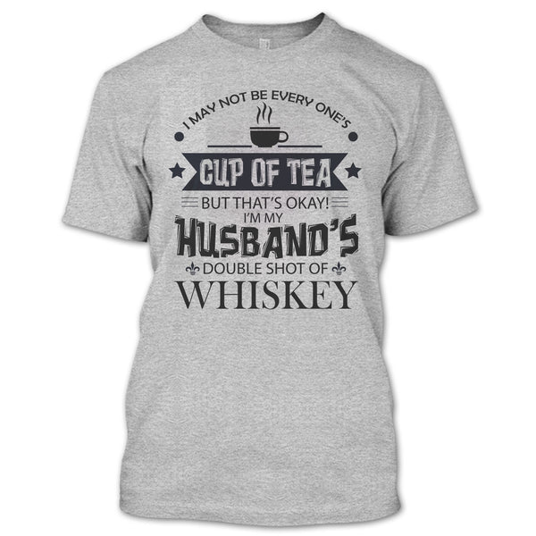 A black t-shirt with the shopify logo