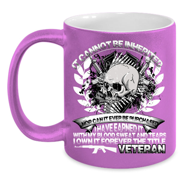 The Title Veteran Coffee Mug, Cool Gift For Veteran Coffee Cup