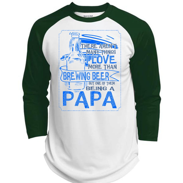 Being A Papa T Shirt, Calls Me A Dad T Shirt, Awesome T-Shirts  (Polyester Game Baseball Jersey)