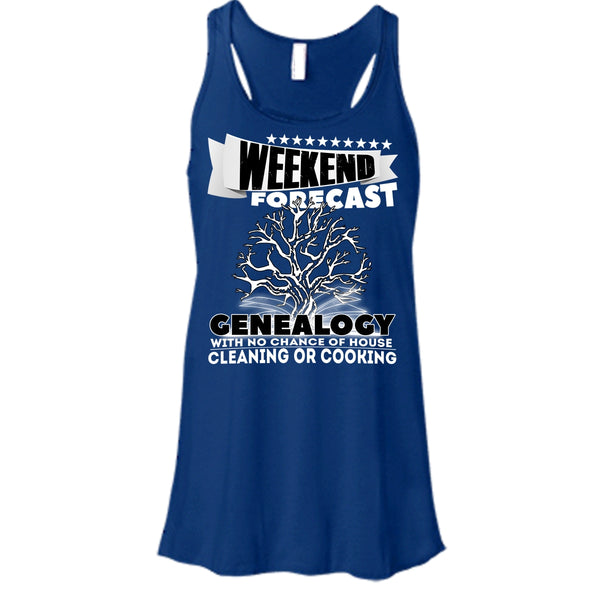 Weekend Forecast Genealogy T Shirt, Coolest Genealogy T Shirt, Cool T Shirt
