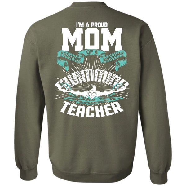 Awesome Swimming Teacher T Shirt, I Love Swimming Sweatshirt
