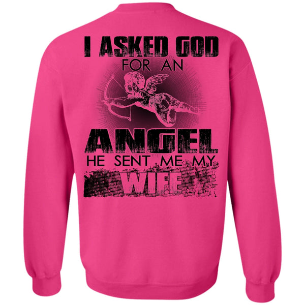 I Love Wife T Shirt, He Sent Me My Wife Sweatshirt