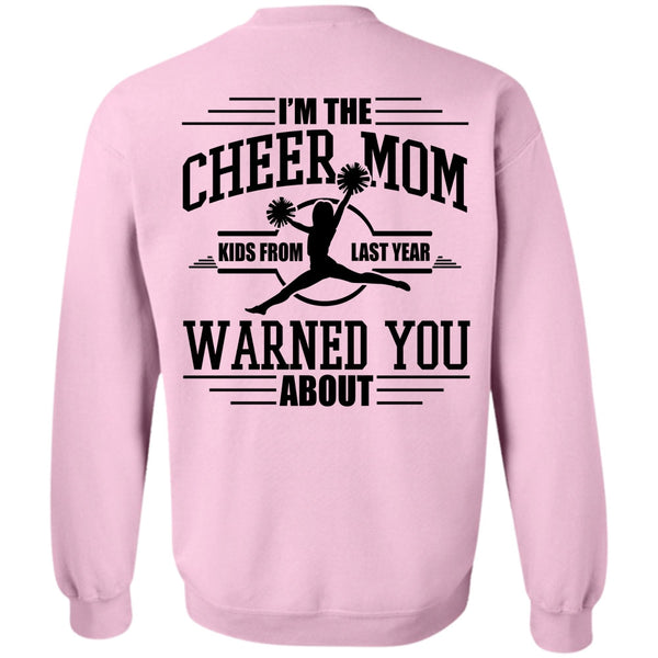 I Love Cheering T Shirt, I'm The Cheer Mom Sweatshirt