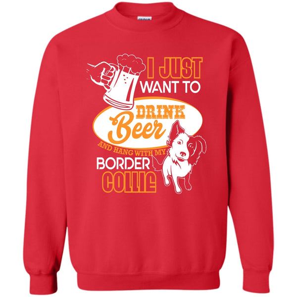 Hang With My Border Collie T Shirt, I Love Border Collie Sweatshirt