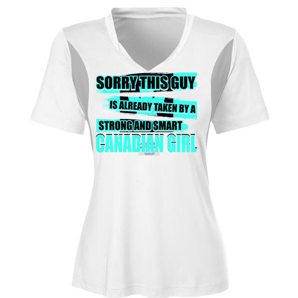 Strong And Smart Canadian Girl T Shirt, I Love Lady T Shirt, Awesome T-Shirts