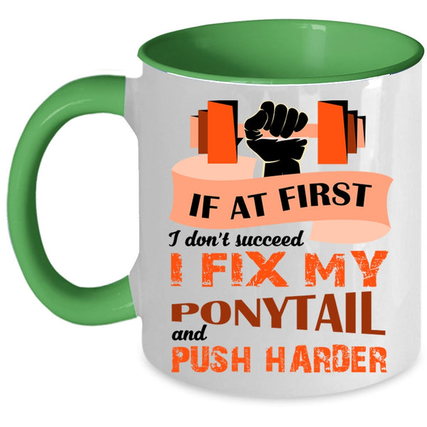 Best Gift For Gymnast Coffee Mug, Cool Weightlifting Accent Mug