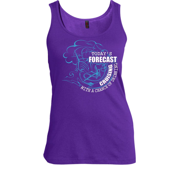 Today's Forecast Cruising T Shirt, With A Chance Of Drinking T Shirt, Cool T Shirt