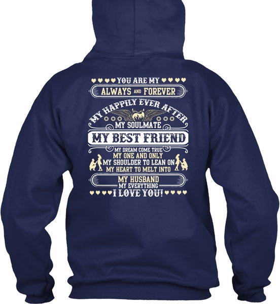 My Husband My Everything T Shirt, I Love You T Shirt