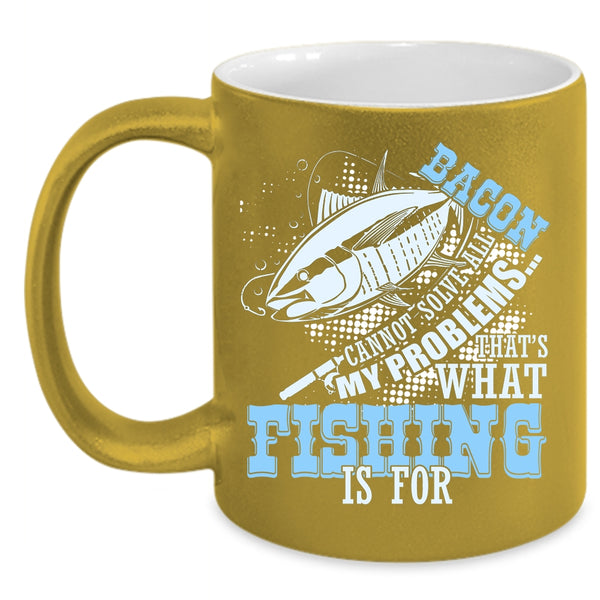Fishing Coffee Mug, Funny Gift For Fisher Coffee Cup