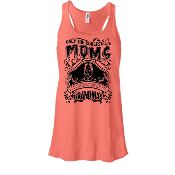 Coolest Moms T Shirt, Gift For Grandma Tank Top