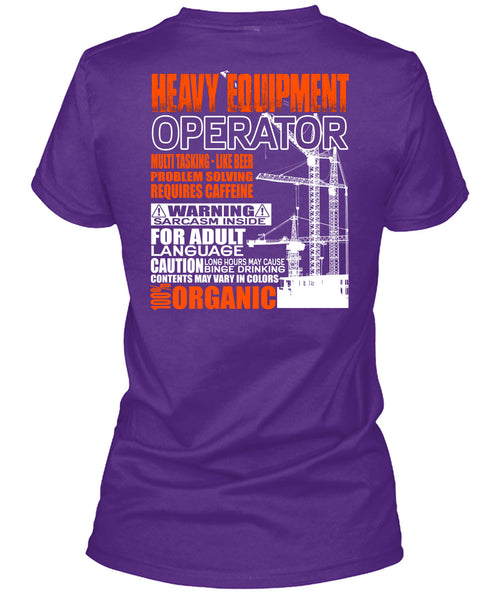 Heavy Equipment Operator T Shirt, Problem Solving T Shirt