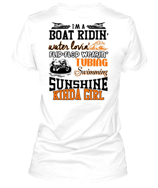 Swimming Sunshine Kinda Girl T Shirt, I Love Swimming T Shirt