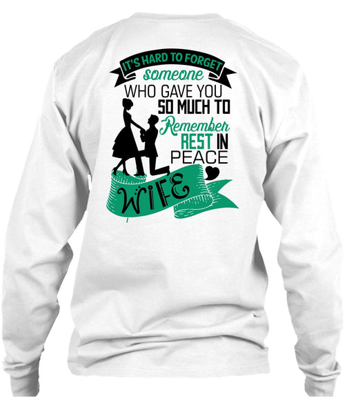 Remember Rest In Peace Wife T Shirt, I Love Husband T Shirt