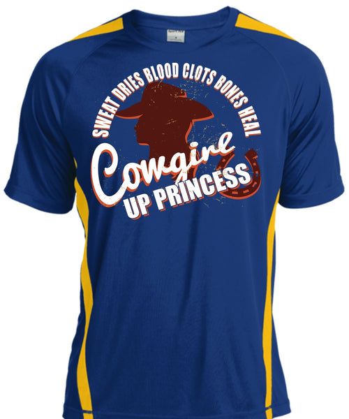 Heal Cowgirls Up Princess T Shirt, Sweat Dries Blood Clots Bones T Shirt, Cool Shirt