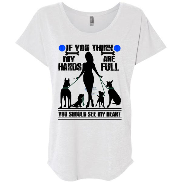 You Think My Hands Are Full T Shirt, I Love My Dog T Shirt, Awesome T-Shirts