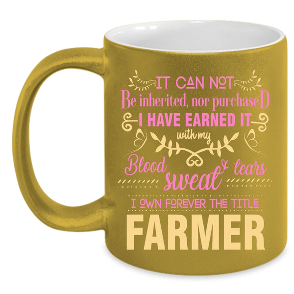 Farmer Coffee Mug, Cute Gift For Farmer Coffee Cup