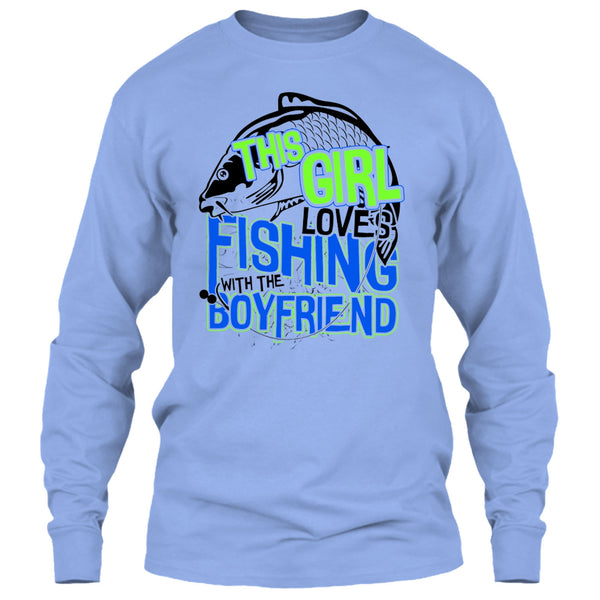 This Girl Loves Fishing T Shirt, Coolest Fishing T Shirt