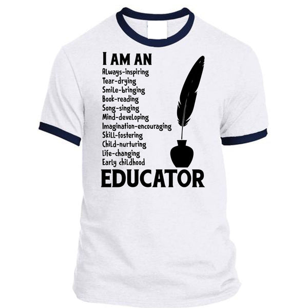 A black t-shirt with the shopify logo