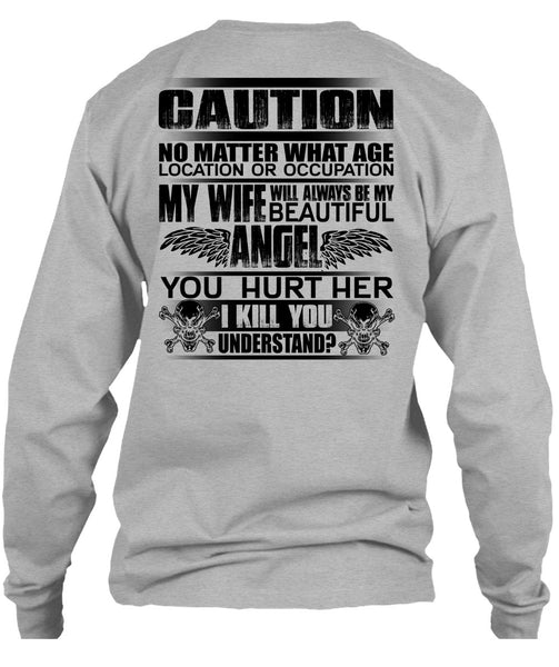 My Wife Will Always Be My Beautiful T Shirt, I Love Husband T Shirt