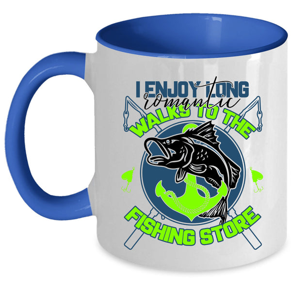 The Fishing Store Coffee Mug, I Enjoy Long Romantic Accent Mug