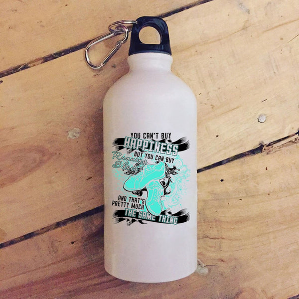 You Can't Buy Happiness 20 oz Stainless Steel Bottle,You Can Buy Running Shoes Outdoor Sports Water Bottle