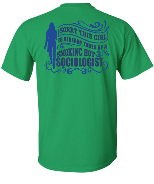 Smoking Hot Sociologist T Shirt, I Love Sociologist T Shirt