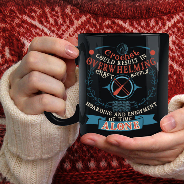 Crochet Coffee Mug, Cool Gift For Crocheter Coffee Cup