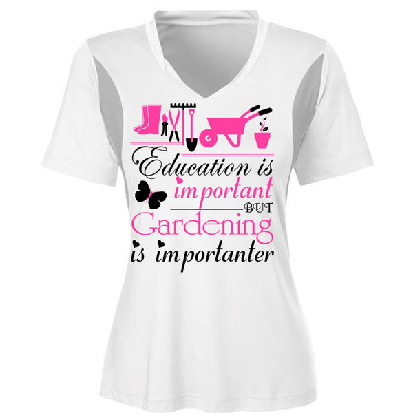 Education Is Important But Gardening Is Importanter T Shirt, Being A Gardener T Shirt, Awesome T-Shirts