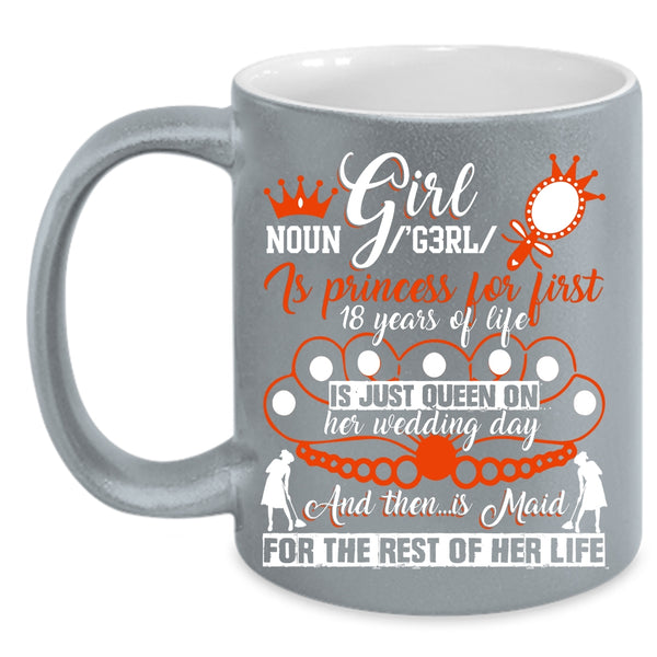 Girl Coffee Mug, Cute Gift For My Daughter Coffee Cup