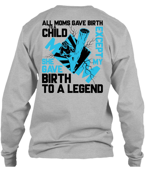 All Moms Gave Birth To A Child T Shirt, I Love Lineman T Shirt