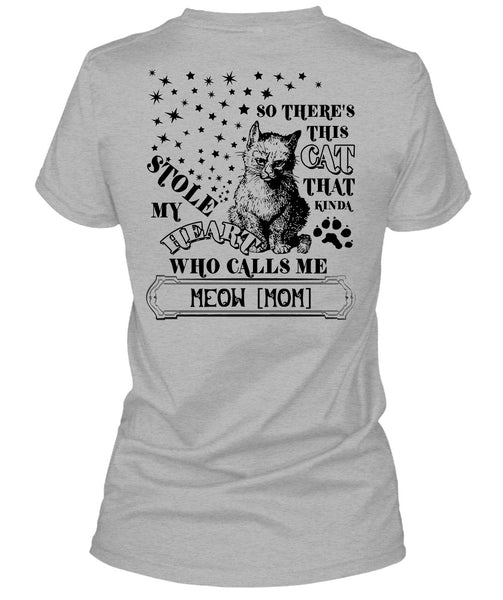 This Cat That Kinda Stole My Heart T Shirt, I Love My Life T Shirt