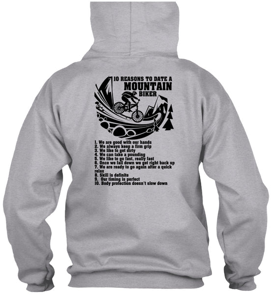 10 Reasons To Date A Mountain Biker T Shirt, I Love Biker T Shirt
