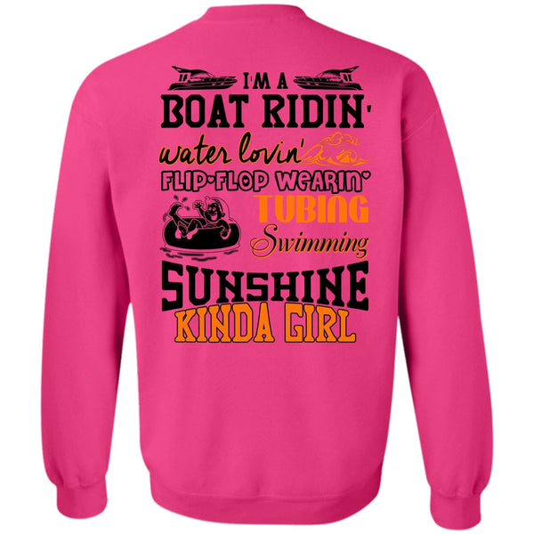 I Love Swimming T Shirt, Swimming Sunshine Kinda Girl Sweatshirt