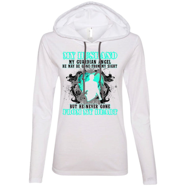 A black t-shirt with the shopify logo