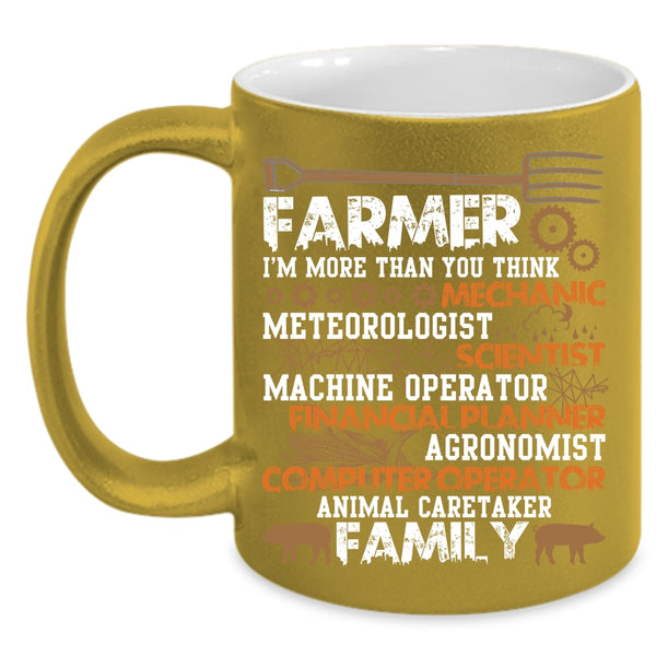 Farmer Coffee Mug, Animal Caretaker Family Coffee Cup