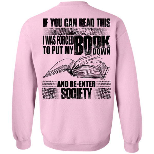 Put My Book Down T Shirt, Yo Can Read This Sweatshirt