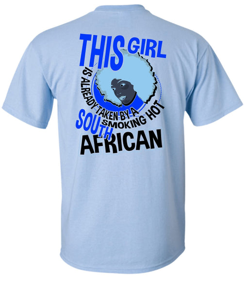 Smoking Hot South African T Shirt, I Love Lady T Shirt