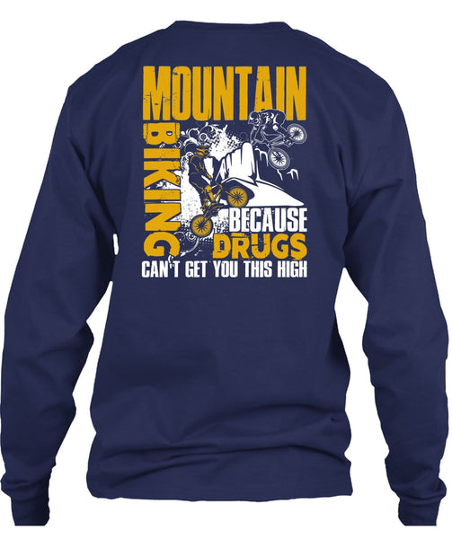 Mountain Biking T Shirt, Being A Biker T Shirt