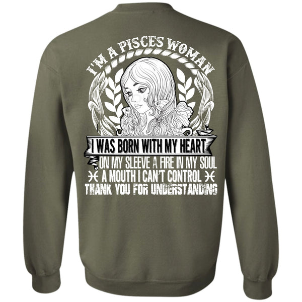 Fire In My Soul T Shirt, I Love Pisces Sweatshirt